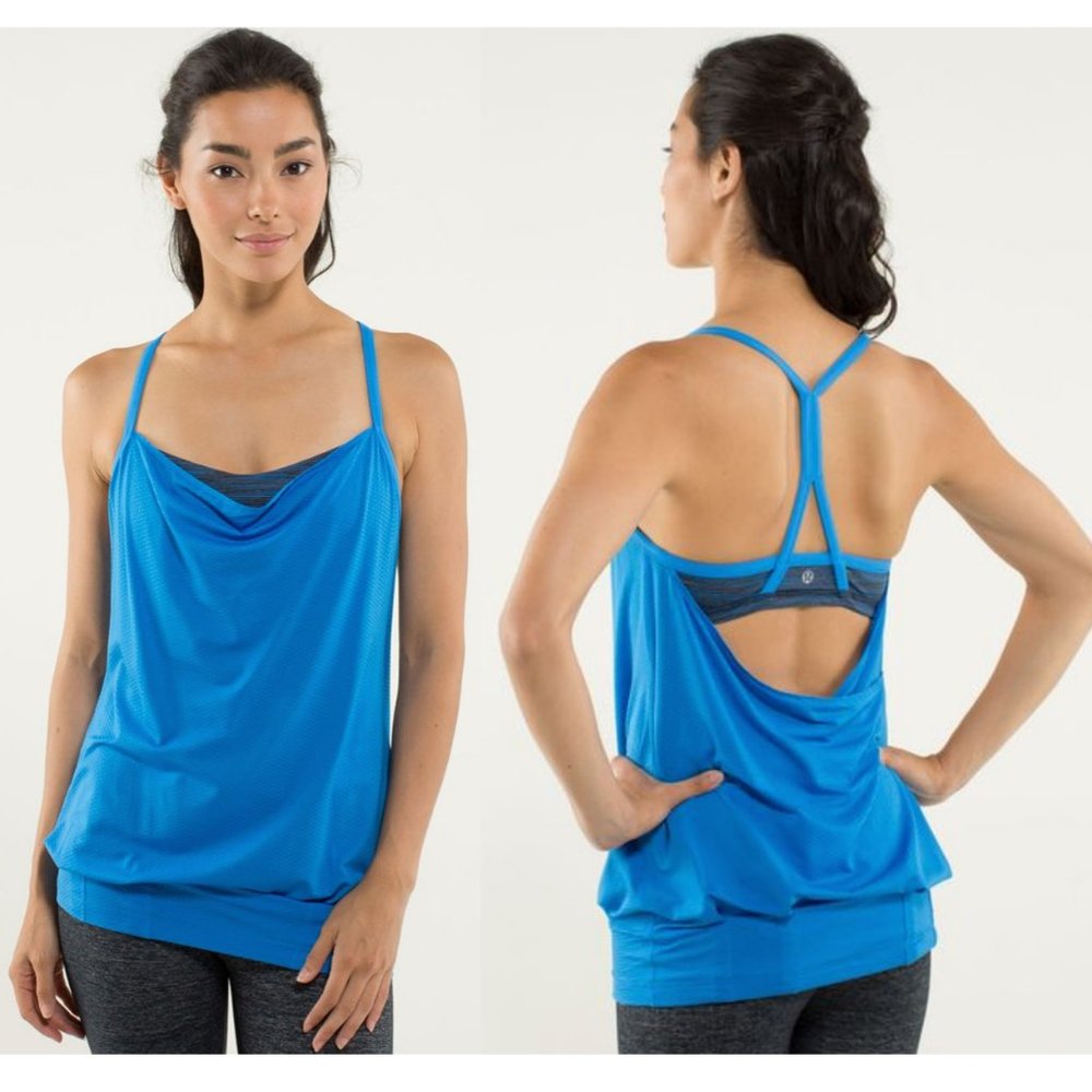 LULULEMON C.Y.B. tank top Cornflower